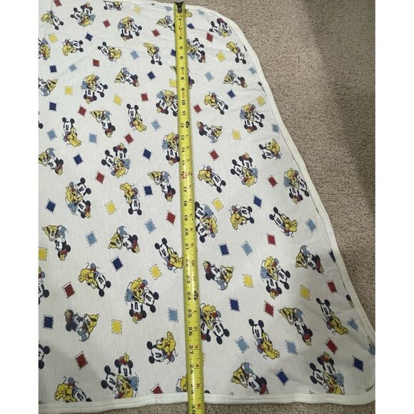 Vintage Baby Mickey & Co Blanket and hooded bath Towel VTG Walt Disney Mouse - Picture 5 of 15